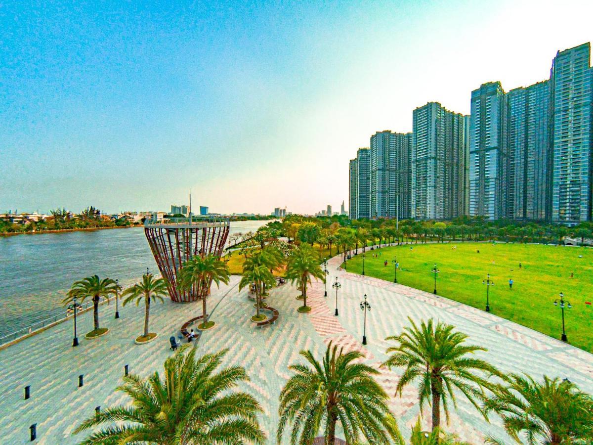 Vinhomes Binh Thanh Official Luxury Apartment ホーチミン市 エクステリア 写真